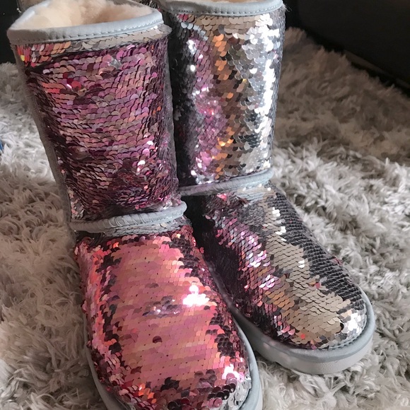 dillards sequin uggs